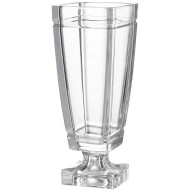 Vaso 36cm Glanz Em Cristal Ecológico Com Pé